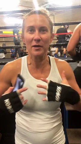 Laura, a White Collar Fight Club fighter